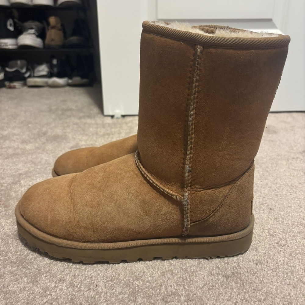 UGG Tan Ankle Boots